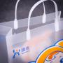 Wholesale Promotional Pvc Gift Bag Customized Plastic Shopping Bag With Handle