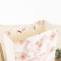 Low Price New Design Romantic Flower Color Printed Paper Gift Packaging Bags With Custom Own Logo