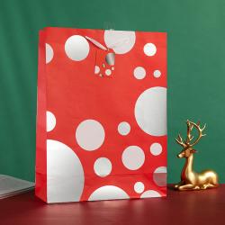 Manufacture Factory Spot Coated Gold Stamping Paper Gift Bag Packaging With Printing Logo