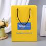 2021 Custom Printed Luxury Recycled Gift Paper Shopping Bag With Handles