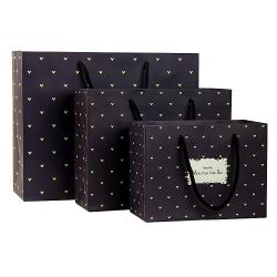 Manufacture Custom Logo Luxury Good Quality Simple Paper Gift Bags Packaging For Shopping