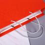 High Quality Manufacture Large Capacity Red Color Printed Paper Packaging Shopping Bags With Custom Logo