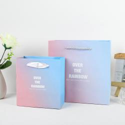 Wholesale Custom Colorful Printing Fancy Paper Gift Bag Packaging With Handles