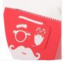Hot Selling Custom Logo Festive Christmas Paper Gift Packaging Bags With Handles