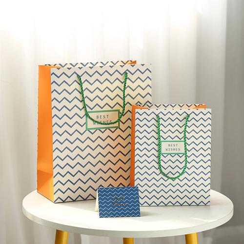 Good Quality Hot Sale Artistic Delicate Paper Bag Gift Packaging With Custom Logo