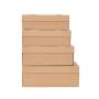 Wholesale Handmade Recyclable Kraft Paper Shoes Packaging Box With Custom Own Design Logo