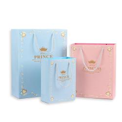 Wholesale Hot Selling Luxury Delicate Recycled Paper Gift Packaging Bags With Custom Logo