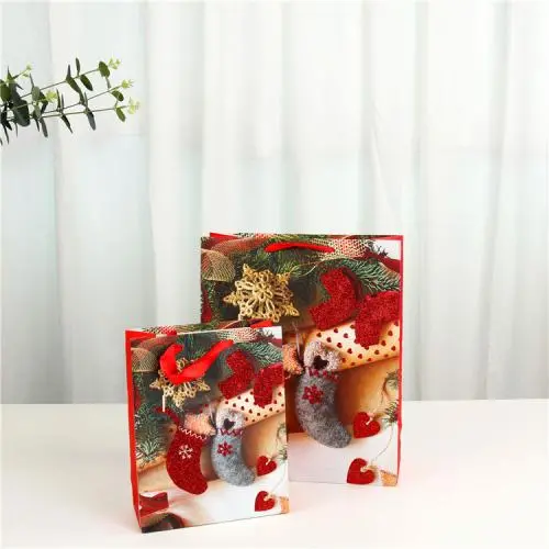 High Quality Hot Selling Portable Handmade Low Price Paper Gift Bag For Packaging With Custom Design Logo