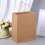 Wholesale Cheap Price Customized Shopping Bags Reusable Brown Bags Kraft Paper Wholesale Cheap Price Customized Shopping Bags Reusable Brown Bags Kraft Paper