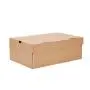 Großhandel Handgemachte Recycling Papierschuhverpackung mit individuellem Design-Logo
