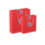 Wholesale Personality Custom Logo Printed Brand Retail Red Small Gift Paper Bag