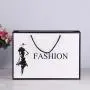 Custom Fancy Fashion Design Matt Lamination Paper Gift Bags Hard Paper Gift Bag