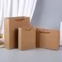 Wholesale Cheap Price Customized Shopping Bags Reusable Brown Bags Kraft Paper Wholesale Cheap Price Customized Shopping Bags Reusable Brown Bags Kraft Paper