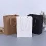 High Quality Wholesale Universal Custom Convenient Eco-friendly Handle Kraft Gift Bag For Packaging