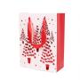 Custom Fancy Christmas 4 Color Printing Beautiful Design Paper Gift Packaging Bags