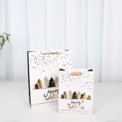 Hot Selling High Quality Reasonable Christmas Paper Gift Bag For Packaging With Custom  Logo