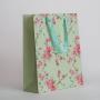 Good Quality Easy Shipping Delicate Environmental Paper Gift Packaging Bags With Ribbon Tie Handle