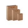 Wholesale Cheap Price Customized Shopping Bags Reusable Brown Bags Kraft Paper