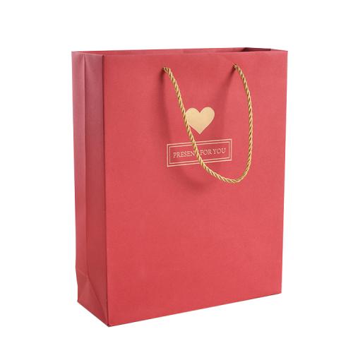 Recyclable Eco Friendly Easy Shipping Colorful Printing Kraft Paper Gift Bags Packaging With Logo Printed