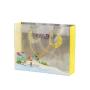 Wholesale Custom Logo Transparent Shopping Bags Plastic Gift Bags With Handles