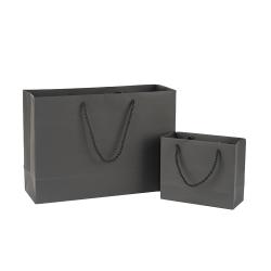 Wholesale Simple Eco Premium Clothing Shopping Paper Gift Bag With Custom Printing Logo