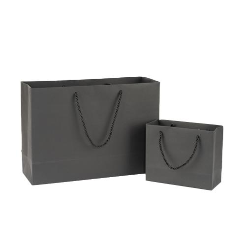 Wholesale Simple Eco Premium Clothing Shopping Paper Gift Bag With Custom Printing Logo
