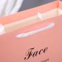 Hot Sale Brand Logo Luxury Pink Shopping Paper Pouch Manufacturers Wholesale Printed Custom Gift Bags With Ribbon