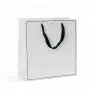 Low Price Good Quality High-capacity Handmade White Paper Shopping Gift Packaging Bag With Custom Logo Low Price Good Quality High-capacity Handmade White Paper Shopping Gift Packaging Bag With Custom Logo