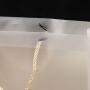 Wholesale Custom Logo Clear Pvc Plastic Shopping Bag Foldable Shopping Bag