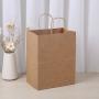 Luxury Paper Kraft Bag Handle Gift Bags Custom Shopping Paper Bag With Logo