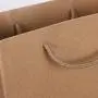 China Manufacturer Custom Logo Brown Kraft Paper Packaging Bags Shopping Paper Bags With Handles