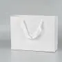 Wholesale Simple Eco Premium Clothing Shopping Paper Gift Bag With Custom Printing Logo