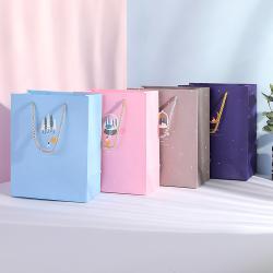 Hot Selling Low Price Delicate Lovely Reusable Printed Luxury Gift Paper Shopping Bag Cheap Paper Bag