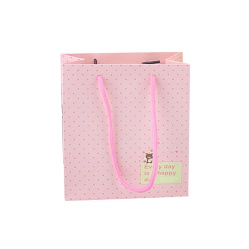 Handmade Wholesale Low Price Delicate Colorful Paper Gift Bag Packaging With Custom Own Logo