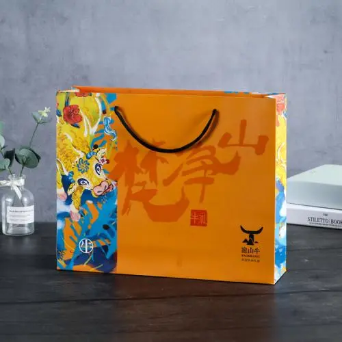 Großhandel Günstige Geschenkpapier-Beutel Maßgeschneidert Gedruckt Mit Ihrem Eigenen Logo