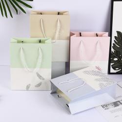 Manufacture factory low price hot sale reputable paper bag for gift packaging with custom own logo