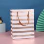 Hot Selling Recyclable Fancy Cheap Paper Gift Packaging Bags With Ribbon Handle