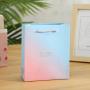 Customized simple good raw material necklace jewelry gift packaging carry-on paper bag with handles
