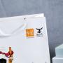 Premium Custom Print Luxury Brand Boutique Paper Shopping Bags With Handle