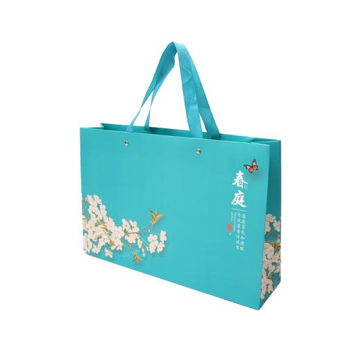 Customize Colourful High End Boutique Elegant Packaging Perfume Gift Paper Garment Bags