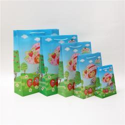 Pp Material Custom Printings Plastic Bags Recycle Plastic Gift Bags With Handles