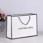Custom Fancy Fashion Design Matt Lamination Paper Gift Bags Hard Paper Gift Bag