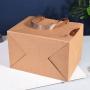 Wholesale High Quality Low Price Large Handmade Hard Kraft Paper Gift Bag With Custom Logo