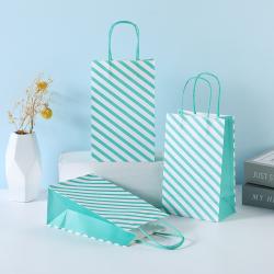 Hot Selling Fancy Recyclable Custom Printed Present Bags Paper Gift With Handle