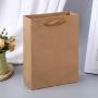 Wholesale Cheap Price Customized Shopping Bags Reusable Brown Bags Kraft Paper
