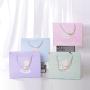 Customized New Design Fancy Colorful Printed Portable  Handle Paper Gift Bags With Logo Print