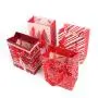 Sacs d'emballage cadeaux de conception élégante et festive, imprimés sur 4 couleurs, design personnalisé pour Noël. Sacs d'emballage cadeaux de conception élégante et festive, imprimés sur 4 couleurs, design personnalisé pour Noël.