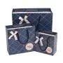 Sacs cadeaux de luxe, élégants, de différentes couleurs, emballage personnalisé avec logo.