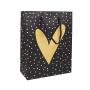 Customized High Quality Luxury Portable Dot Pattern Types Printed Paper Gift Bags With Handles