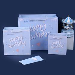 High Quality Wholesale Reasonable Recycled Birthday Gift Paper Bags With Custom Design Logo